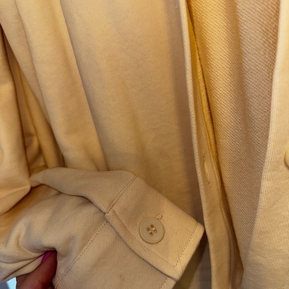 White Fox Cream Button-Up Shirt - Picture 3 of 3